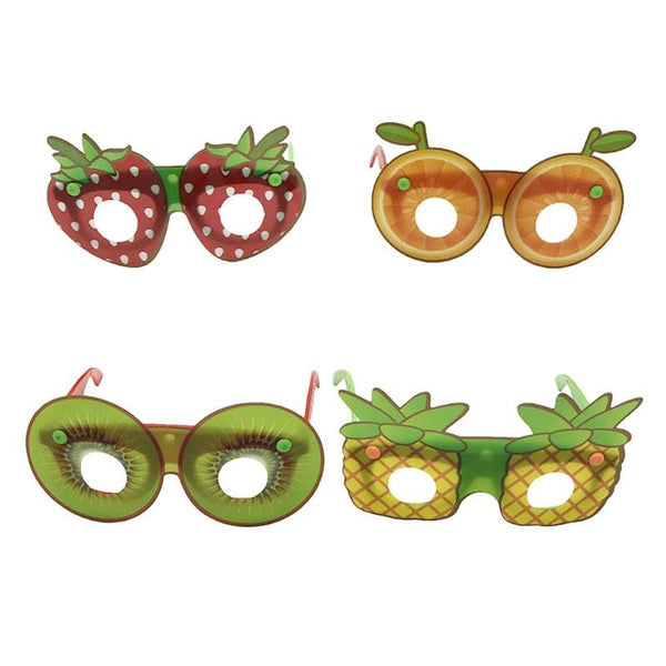Fruit Shape Children Decorative Glasses Handmade DIY Party Cartoon Funny Sunglasses Toys for Children's Day Birthday Gifts
